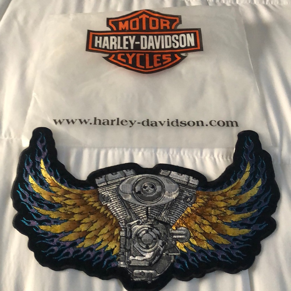 Sew/glue on patch - Motor Wing Giant 🏍